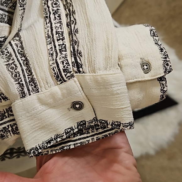 Free People Button Up Blouse - Picture 5 of 13